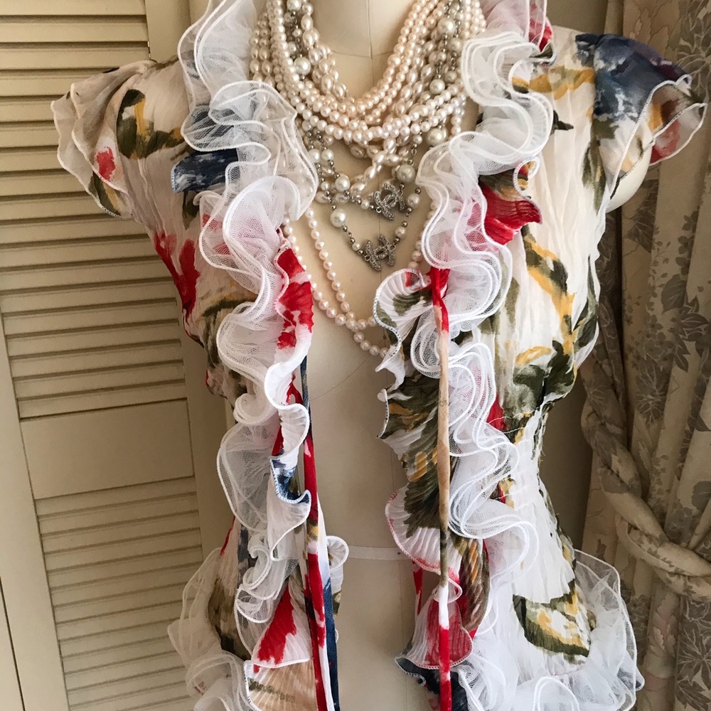 Multicolor blouse - Picture 2 of 6